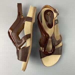 Earthies Brown Sandals